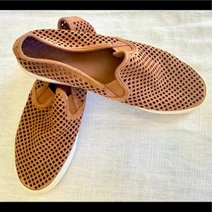 🍁TORY BURCH Jesse leather slip on shoes 🍂 🍁🍂